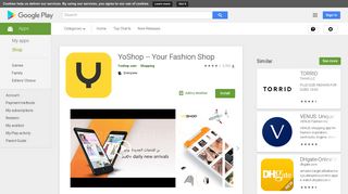YoShop -- Your Fashion Shop - Apps on Google Play