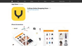 YoShop Online Shopping Store on the App Store - iTunes - Apple