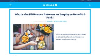 The Difference Between Employee Benefits & Perks | Justworks