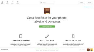 Read the Bible. A free Bible on your phone, tablet, and computer. | The ...