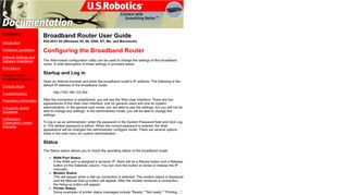 Broadband Router User Manual - USR