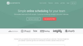 YouCanBook.me: Online scheduling tool for customer bookings