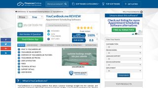 YouCanBook.me Reviews: Overview, Pricing and Features