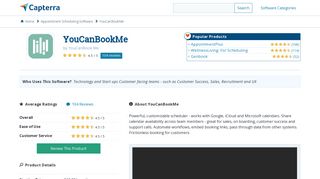 YouCanBookMe Reviews and Pricing - 2019 - Capterra