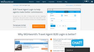 Travel Agent B2B Login by MGHworld