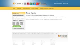 Travel Agent Login | Choice Hotels Australia