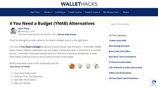 4 You Need a Budget (YNAB) Alternatives - Wallet Hacks