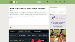 3 Ways to Become a RuneScape Member - wikiHow