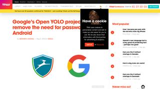 Google's Open YOLO project will kill passwords on Android - TNW
