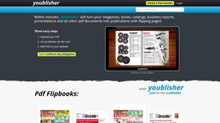 Youblisher | Free Flipbook Creator - Turn Pdfs to Flipbooks