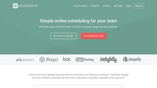 YouCanBook.me: Online scheduling tool for customer bookings