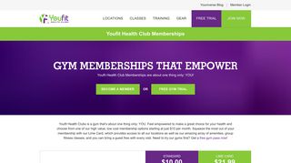 Youfit Health Clubs | Gym Membership Prices Near Me