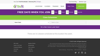 Youfit Health Clubs | Schedules