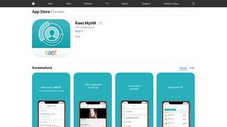 Raet MyHR on the App Store - iTunes - Apple