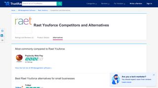Raet Youforce Alternatives & Competitors | TrustRadius