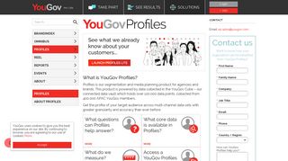 YouGov | Profiles