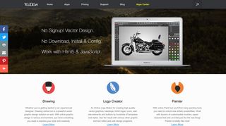 YouiDraw, Online Vector Graphic Design, Drawing Online Logo Maker.