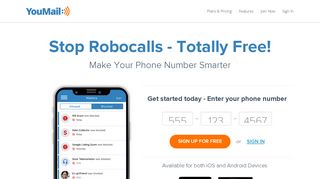 YouMail Visual Voicemail