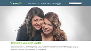 Become a Volunteer Leader - Young Life