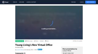 Young Living's New Virtual Office by Leilani White on Prezi
