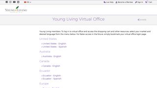 Virtual Office - Young Living Essential Oils