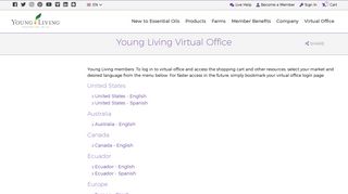 Young Living Virtual Office | Therapeutic-Grade Essential Oils