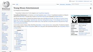 Young Money Entertainment - Wikipedia