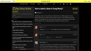 How to submit a demo to Young Money? | Genius