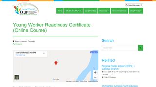 Young Worker Readiness Certificate (online course) - rrlip