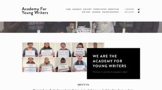 Academy For Young Writers
