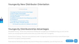 Youngevity New Distributor Orientation | Youngevity