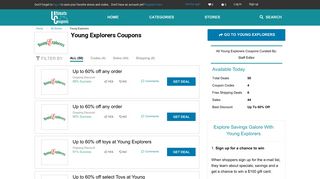 Young Explorers Coupons & Promo Codes - Ultimate Coupons