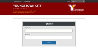 Login - Youngstown City School District