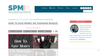 How To Save Money On Younique Makeup - Stockpiling Moms