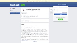 Younker's Community Days!! - Facebook