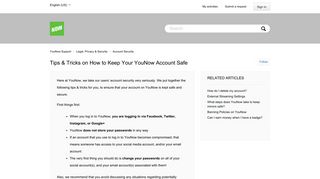Tips & Tricks on How to Keep Your YouNow Account Safe – YouNow ...