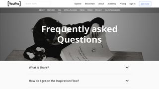 FAQ - YouPic - Inspiration For Photography