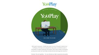View your YouPlay account - YouPlay.com