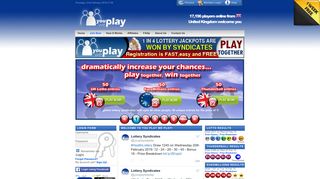 Welcome! You Play We Play - The World's Fastest Growing Lottery ...