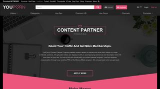 YouPorn - Content Partner Program -Make Money Online Internet ...