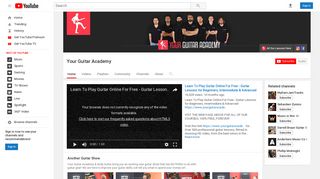 Your Guitar Academy - YouTube