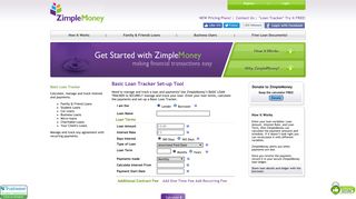 Free Loan Tracker - ZimpleMoney