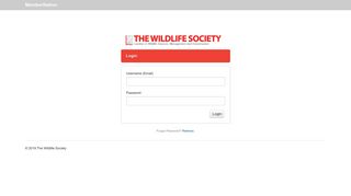 The Wildlife Society Member Portal