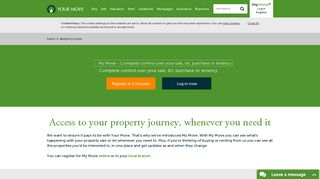 My Move - Access To Your Property Journey - Your Move
