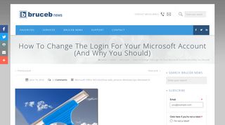 How To Change The Login For Your Microsoft Account (And Why You ...