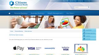 Online Services - Citizens National Bank