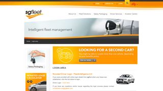 Corporate and Novated Leases Driver Login | sgfleet