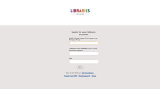 Login to your Library account - Libraries Ireland - Innovative Interfaces ...