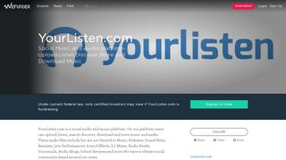 YourListen.com | Social Music and Audio platform-Upload,Listen ...