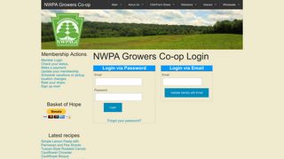 NWPA Growers Co-op Login